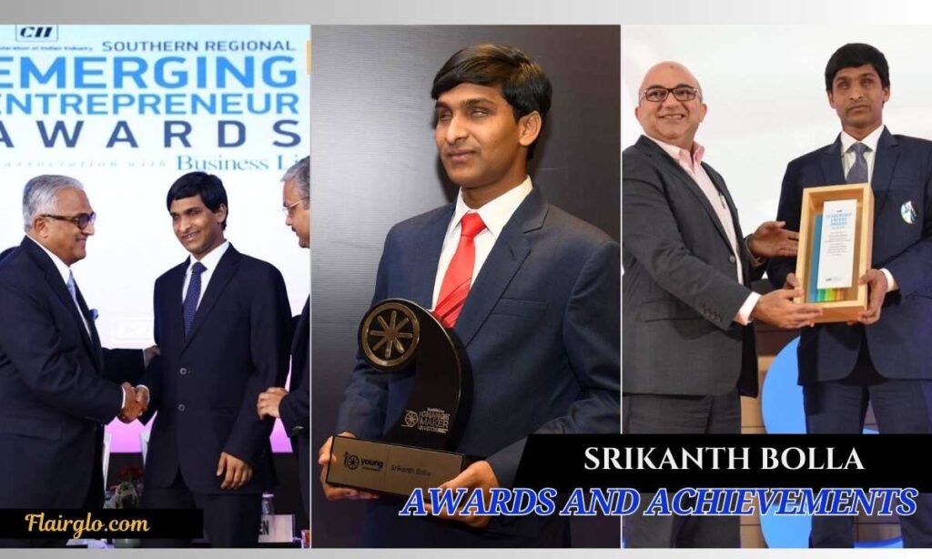 Srikanth Bolla Awards and Achievements